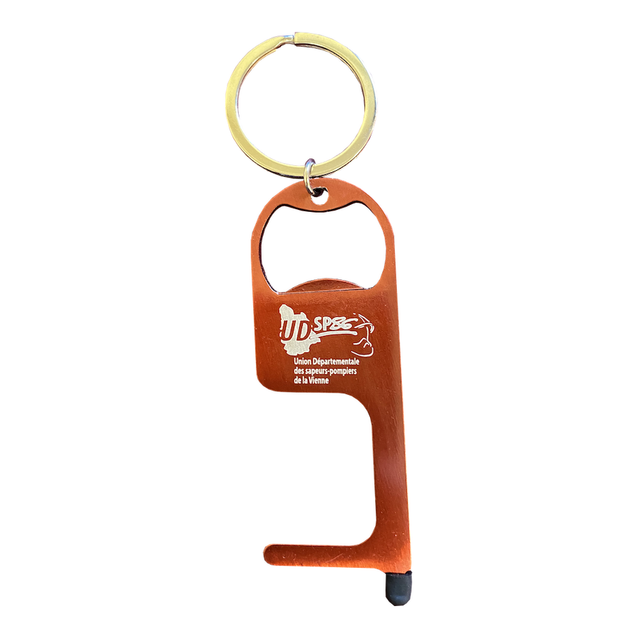 Porte clef GENERIQUE Porte-clés outil multifonction 18-en-1 en acier  inoxydable