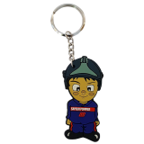 Porte-clés "sapeurs-pompiers en uniforme"